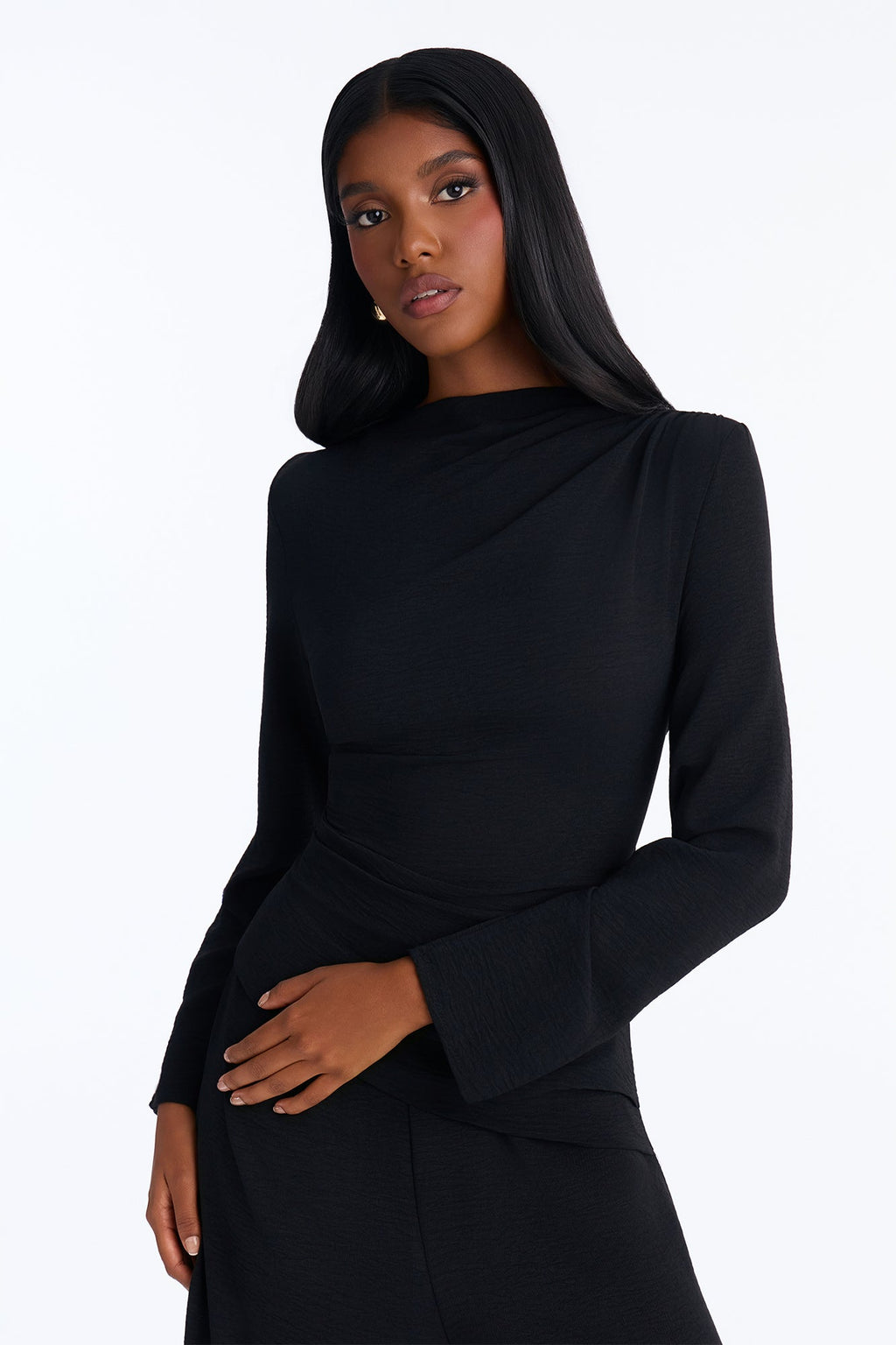 Office Muse Airflow Jumpsuit - Black