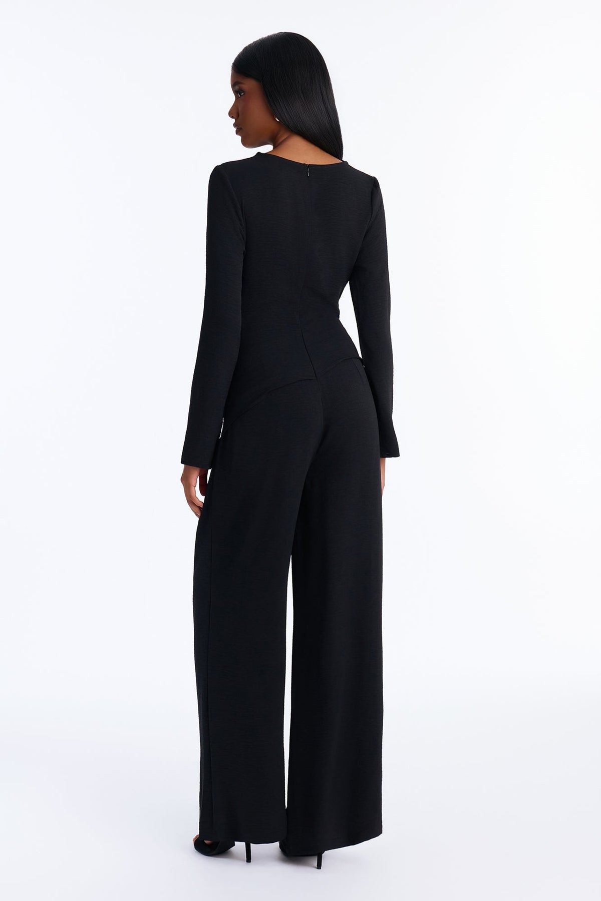 Office Muse Airflow Jumpsuit - Black