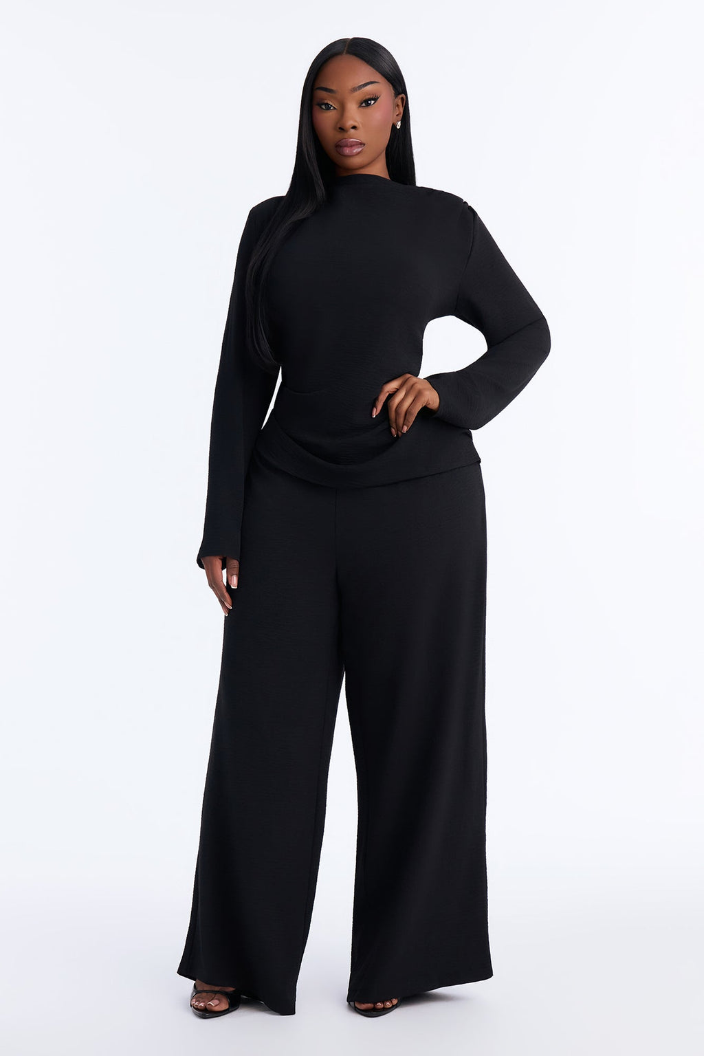 Office Muse Airflow Jumpsuit - Black
