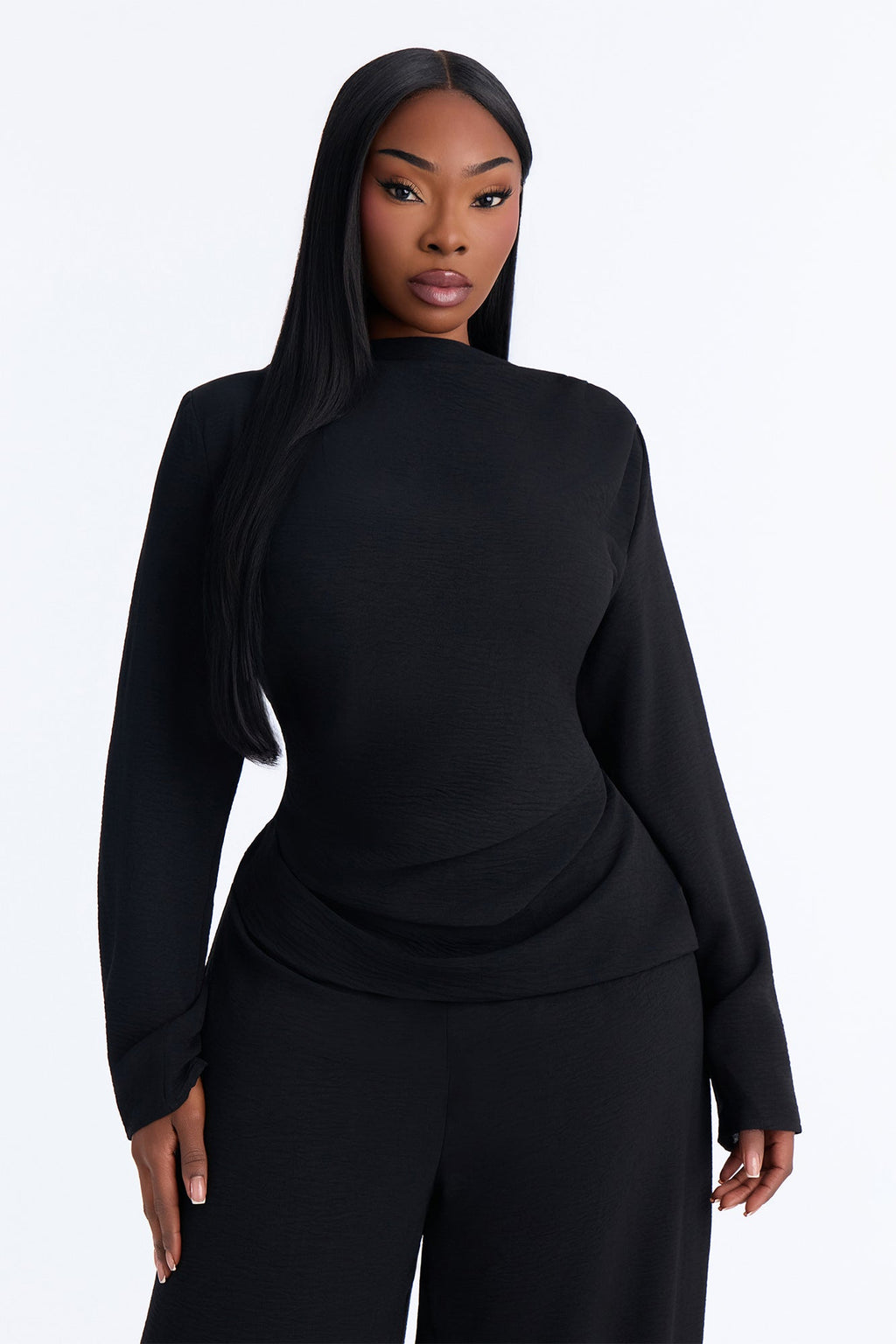 Office Muse Airflow Jumpsuit - Black