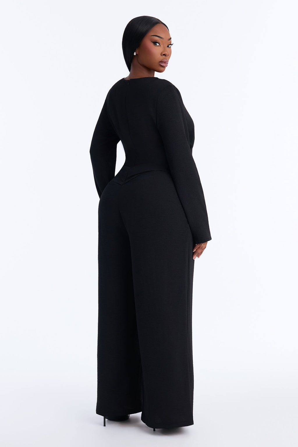 Office Muse Airflow Jumpsuit - Black