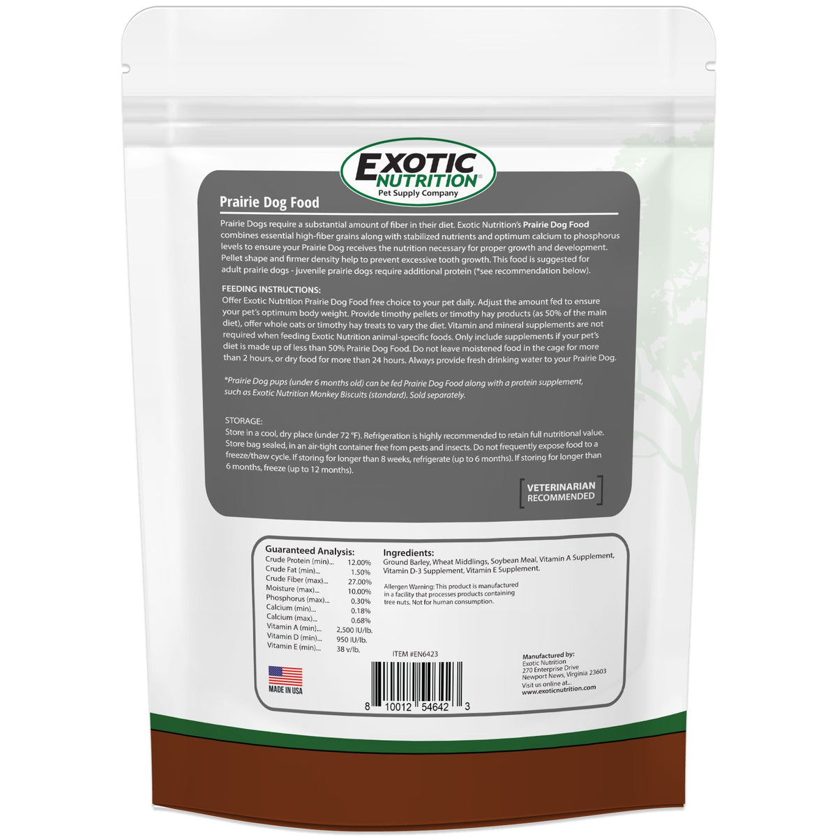 Prairie Dog Food