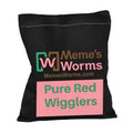 Bulk Pure Red Wiggler Composting Worms - FREE SHIPPING