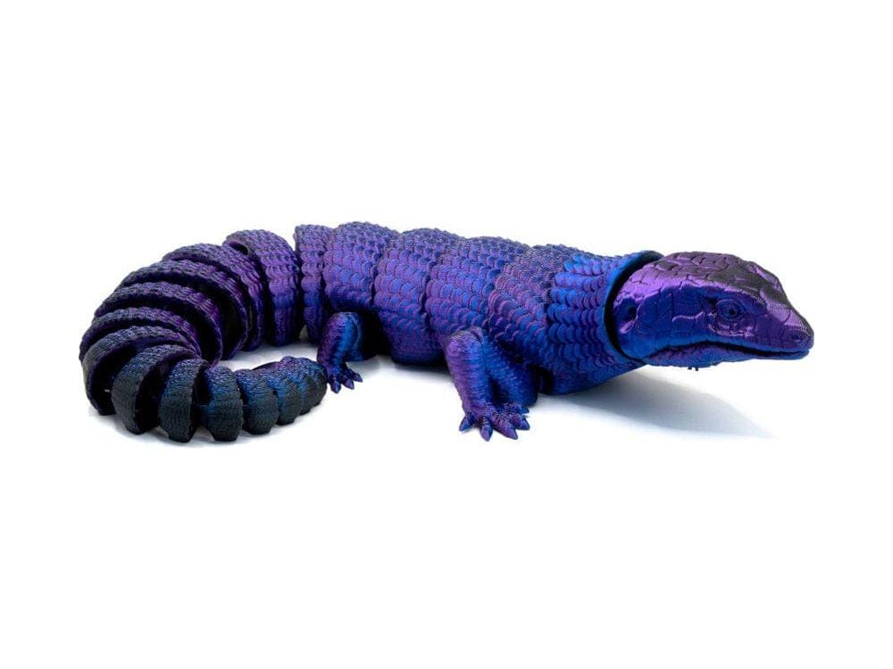 3D Printed Multi-Color Blue Tongue Skink - Large