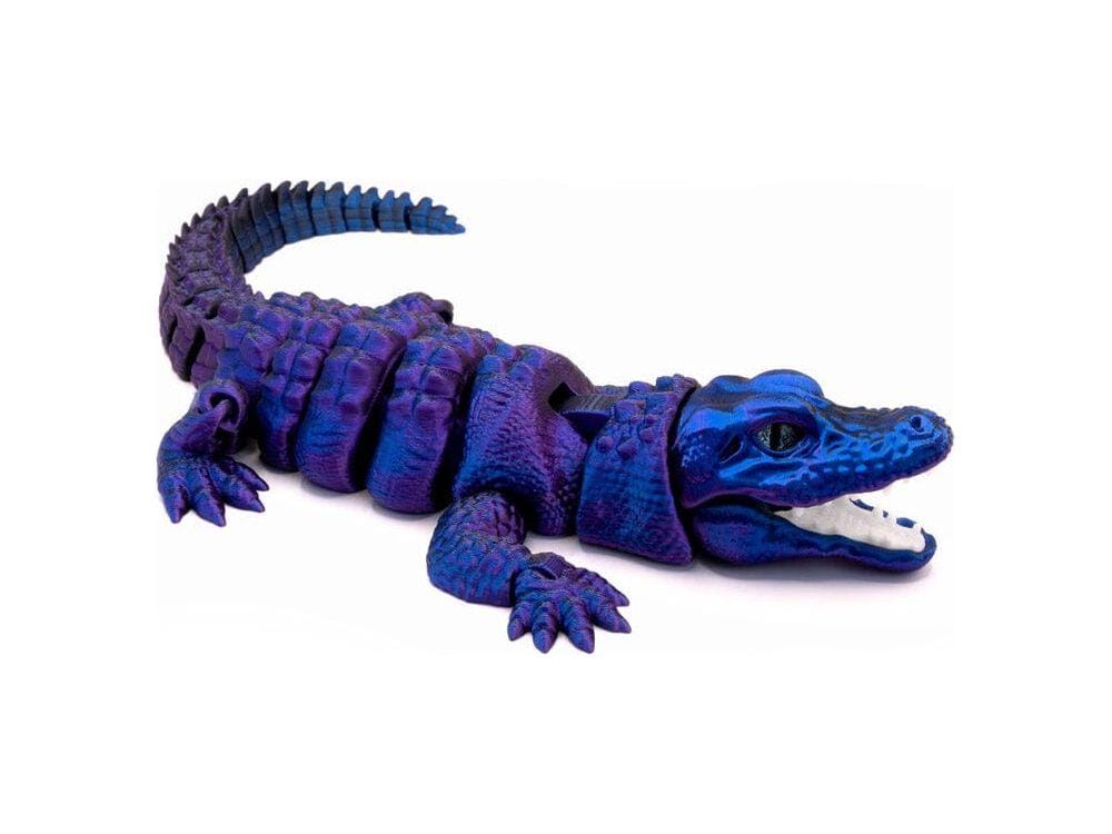 3D Printed Multi-Color Alligator - Large