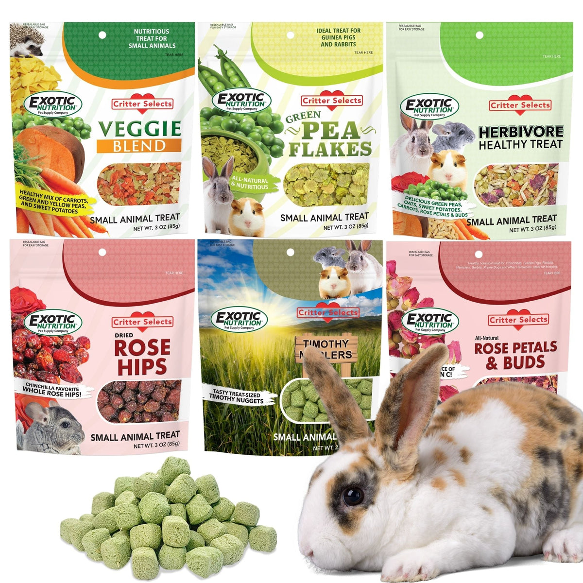 Rabbit Treat Sampler