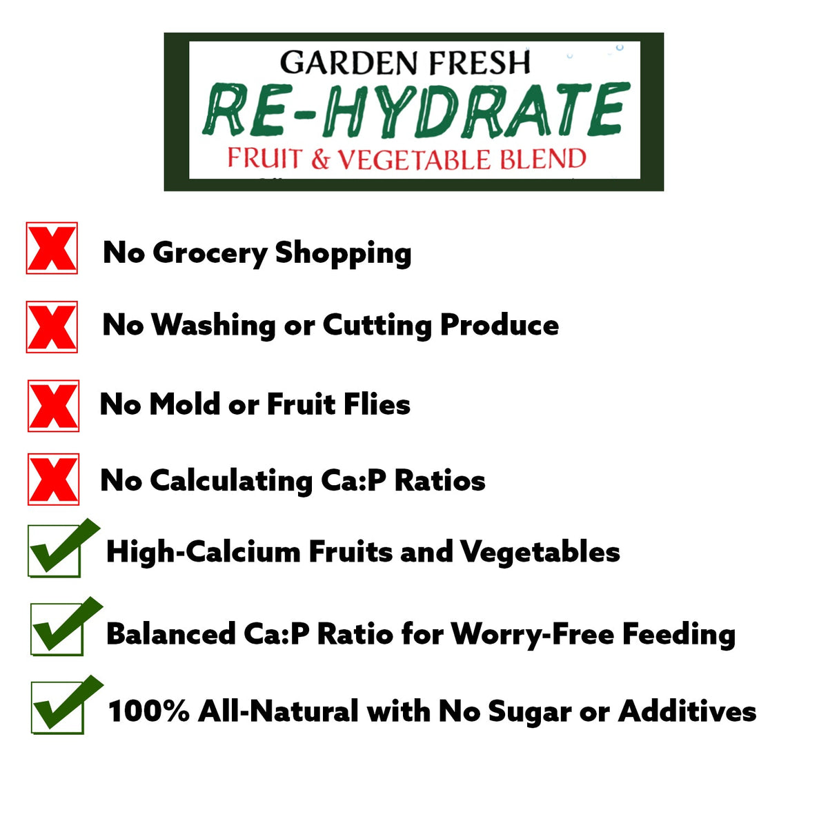 Garden Fresh Re-Hydrate