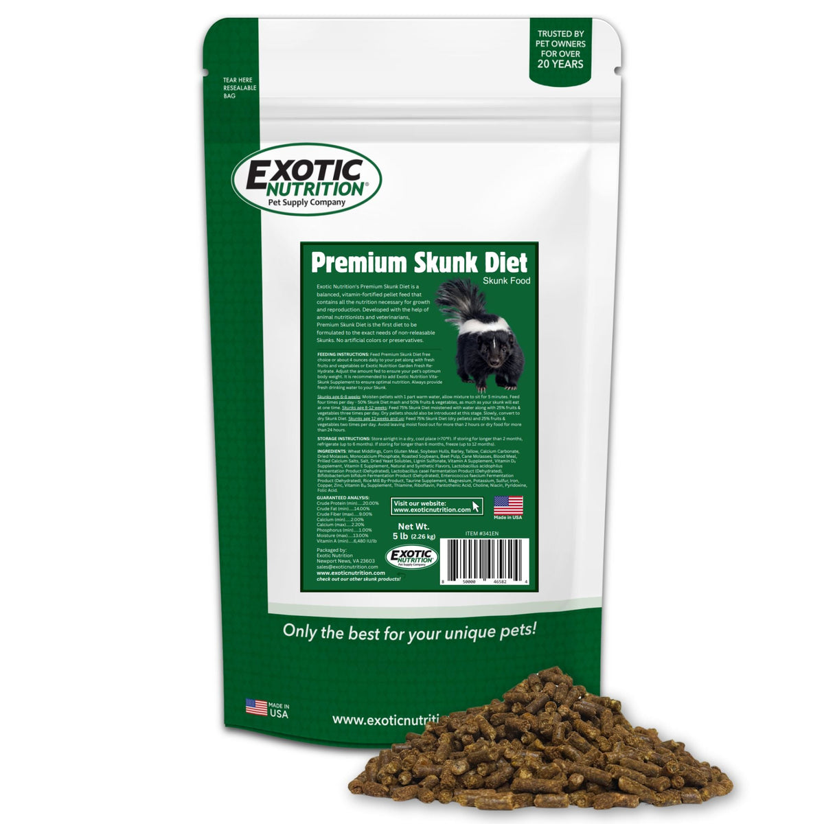 Premium Skunk Diet