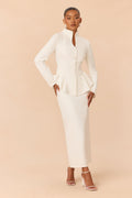 On My Level Skirt Set - Off White