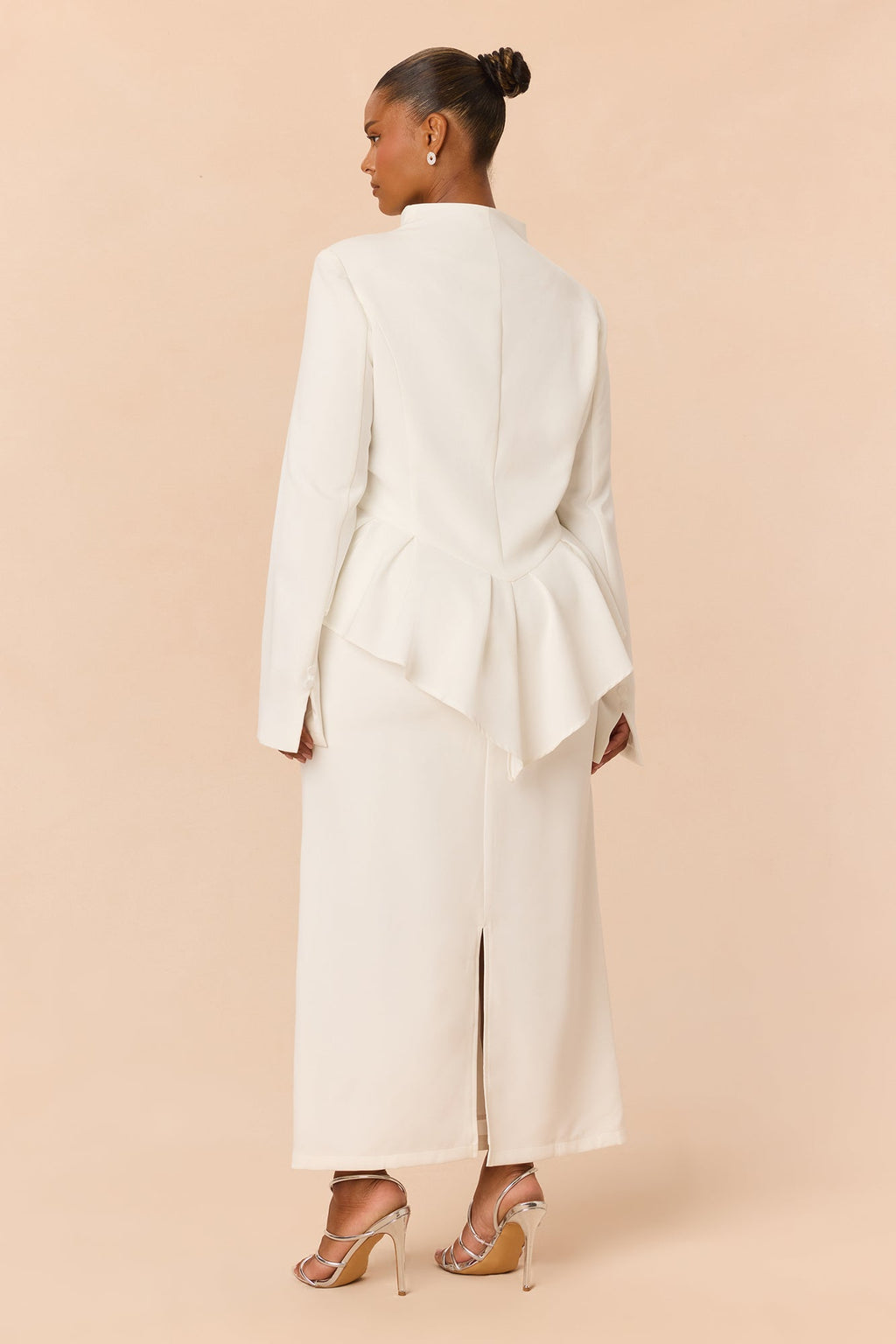 On My Level Skirt Set - Off White