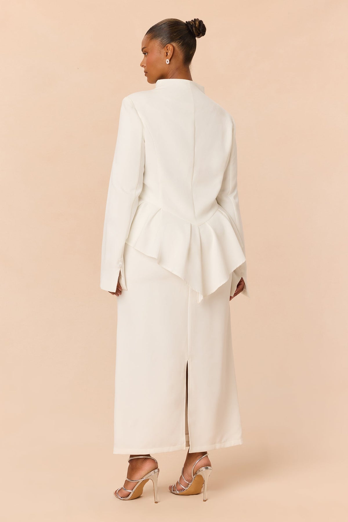 On My Level Skirt Set - Off White