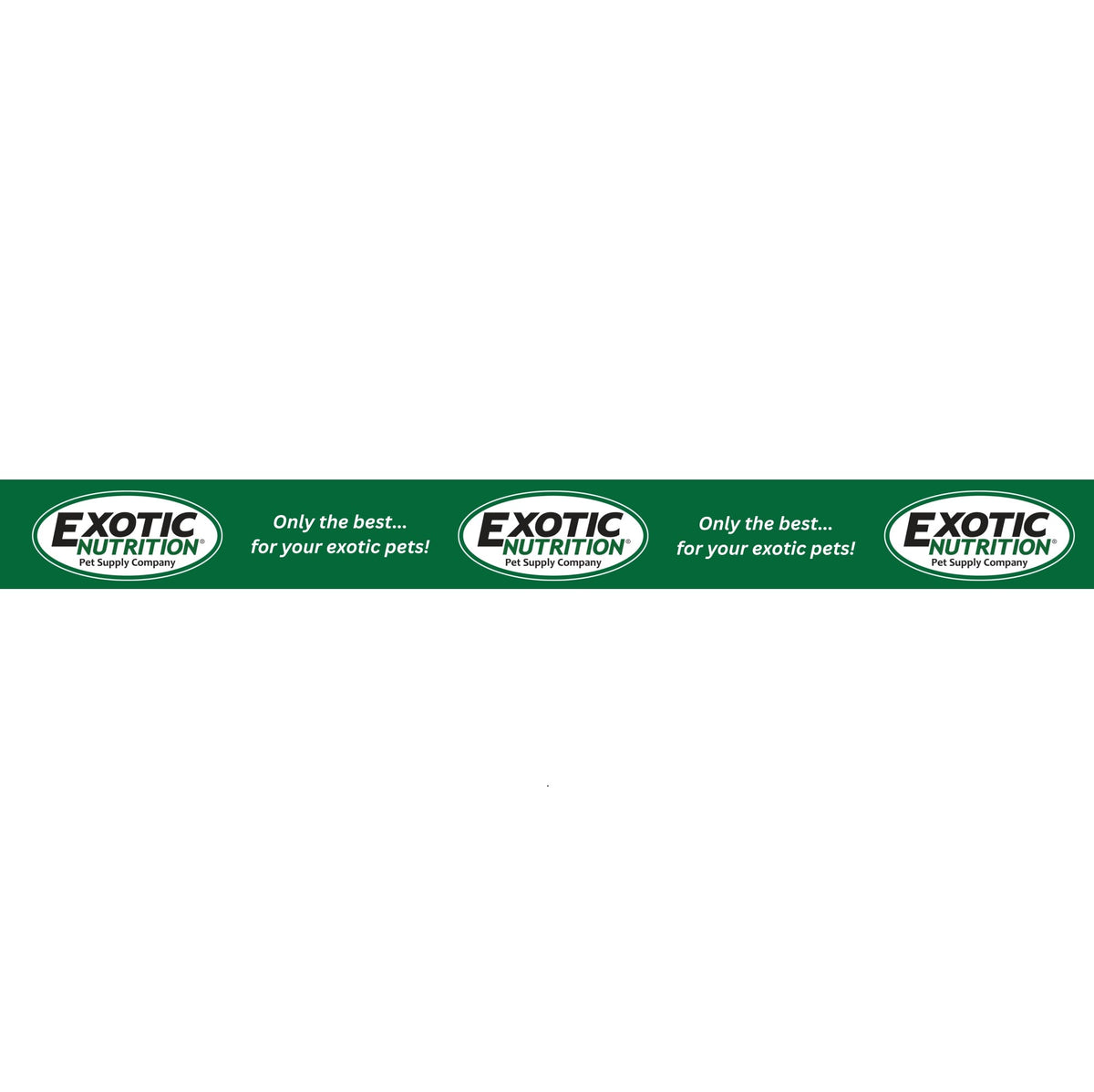 Exotic Nutrition Shelf Strip 15” x 1.25”
