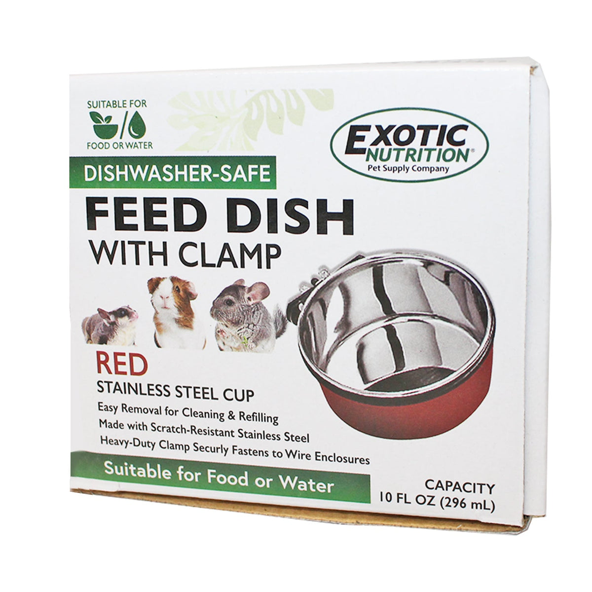 Stainless Steel Feed Dish