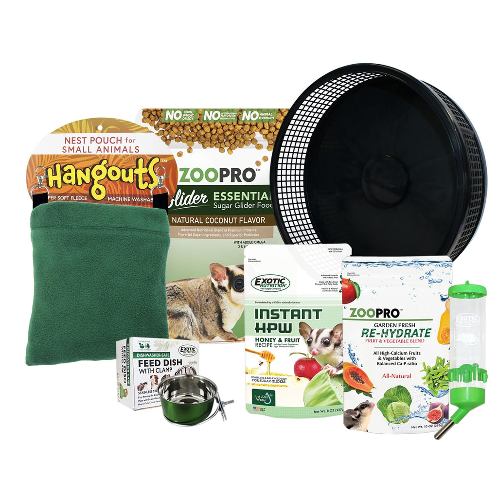 Congo Cage & Starter Pack for Sugar Gliders