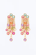 Hello Sunshine Drop Earrings - Gold/Multi