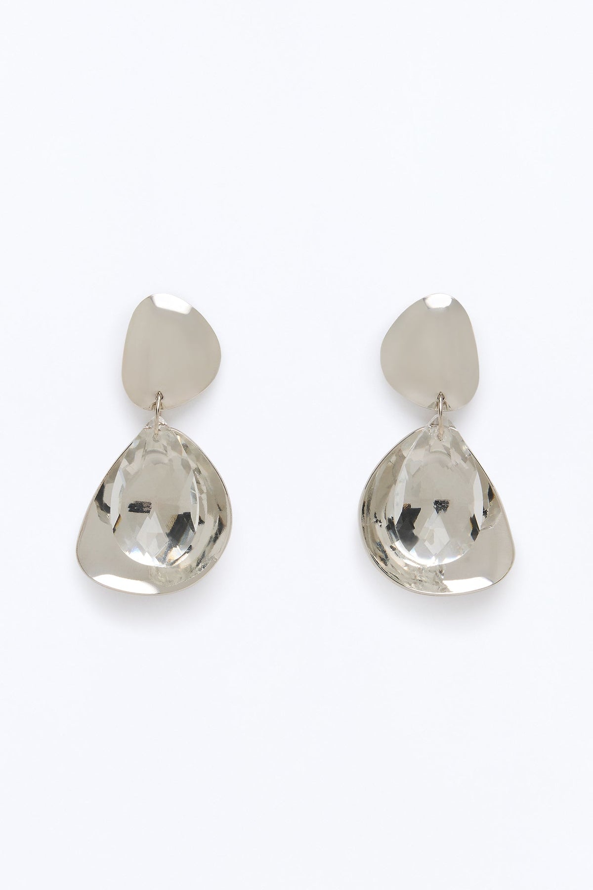 Keep Dancing Drop Earrings - Silver/Combo