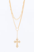 God Is Good Layered Necklace - Gold