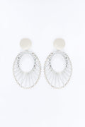 Zinnia Earrings - Silver