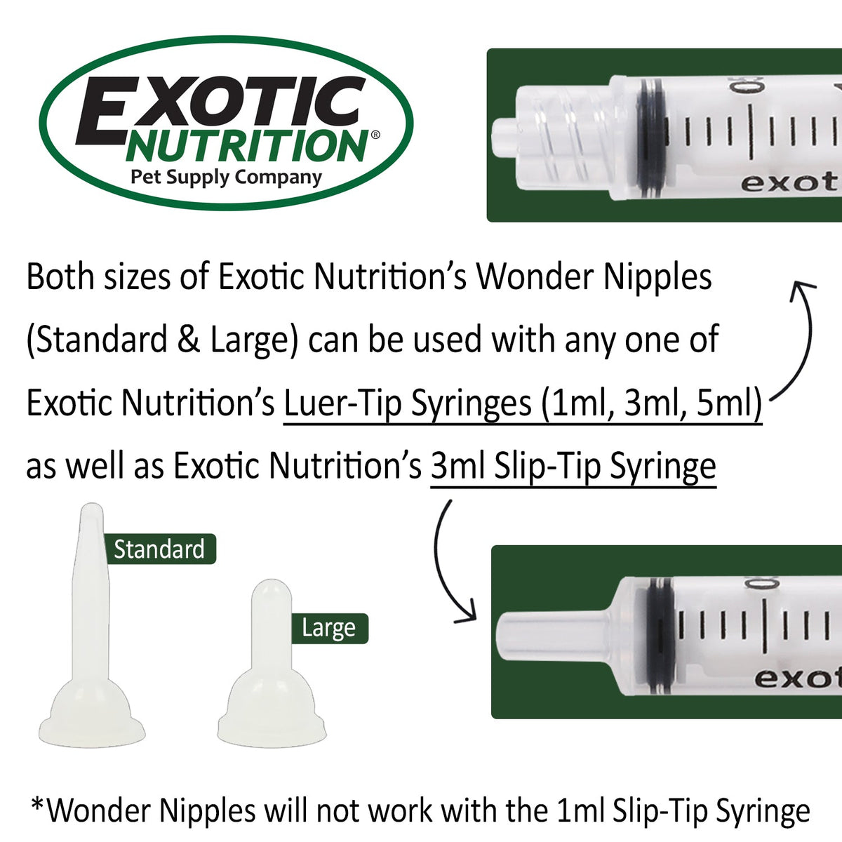 Silicone Syringe Nipples