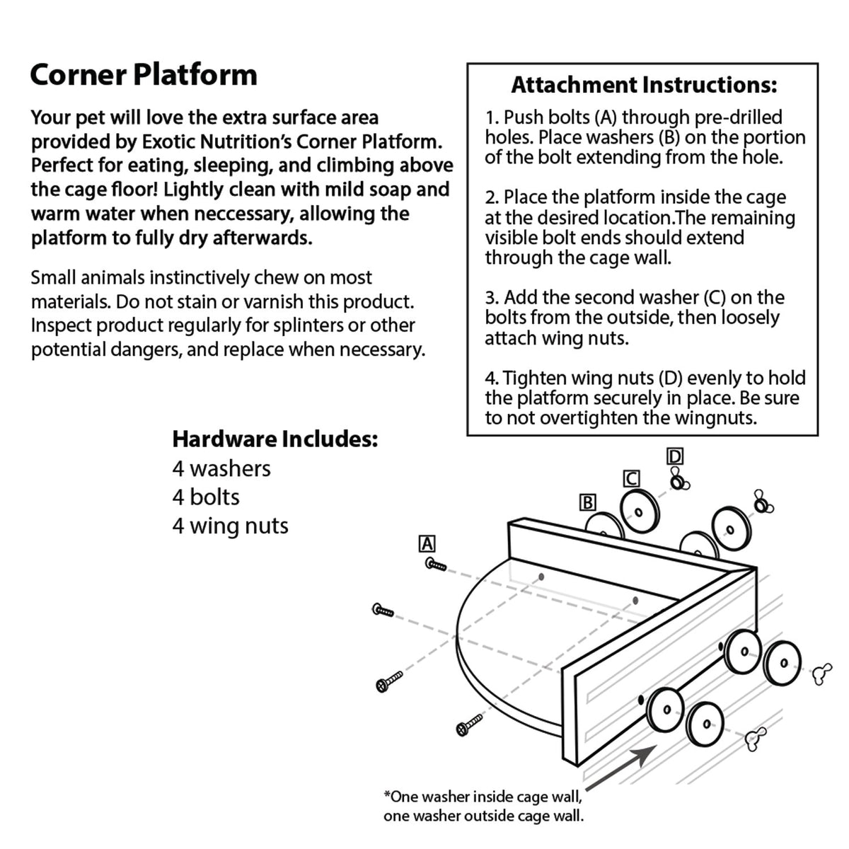 Wood Platform Set (3 Pack)