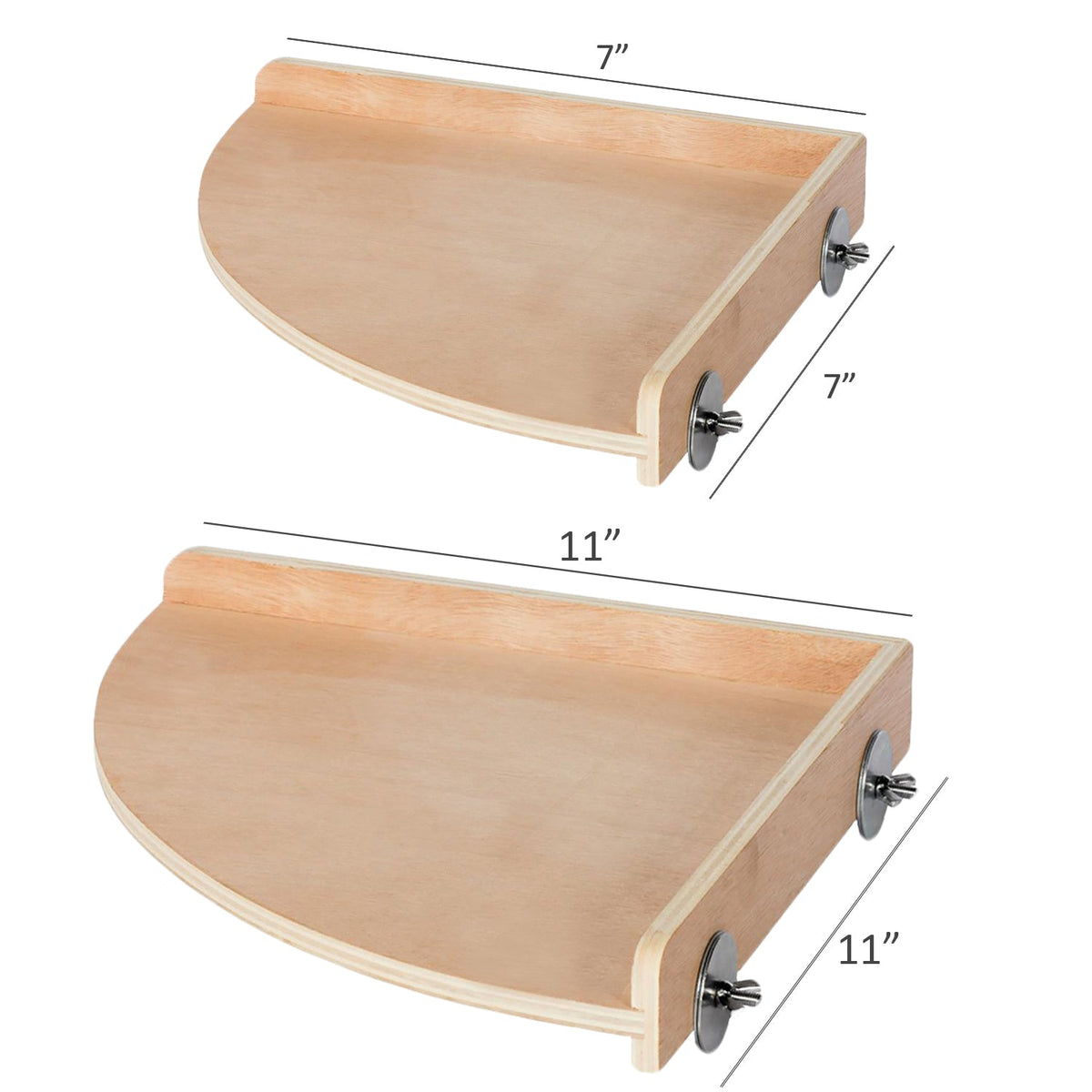 Wood Corner Platform