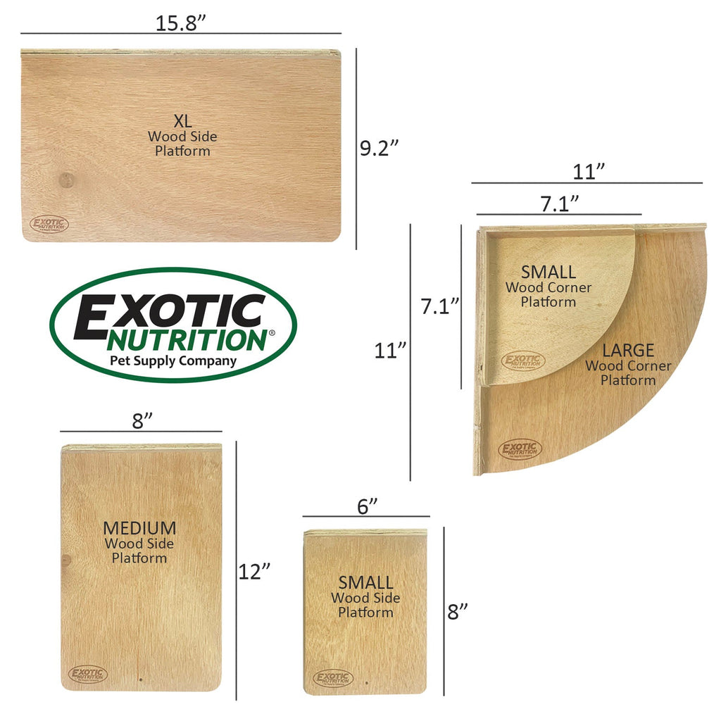 Wood Platform Set (3 Pack)