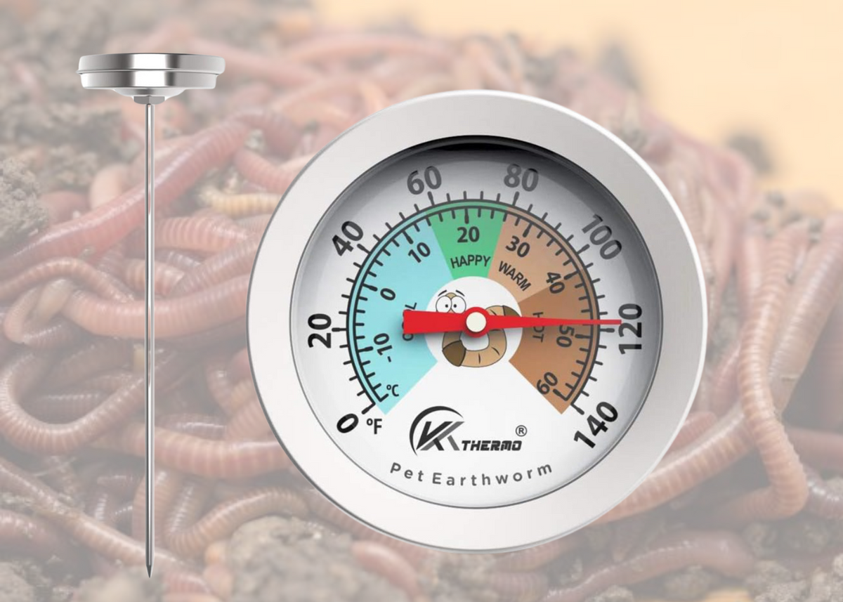 Worm Bedding Thermometer