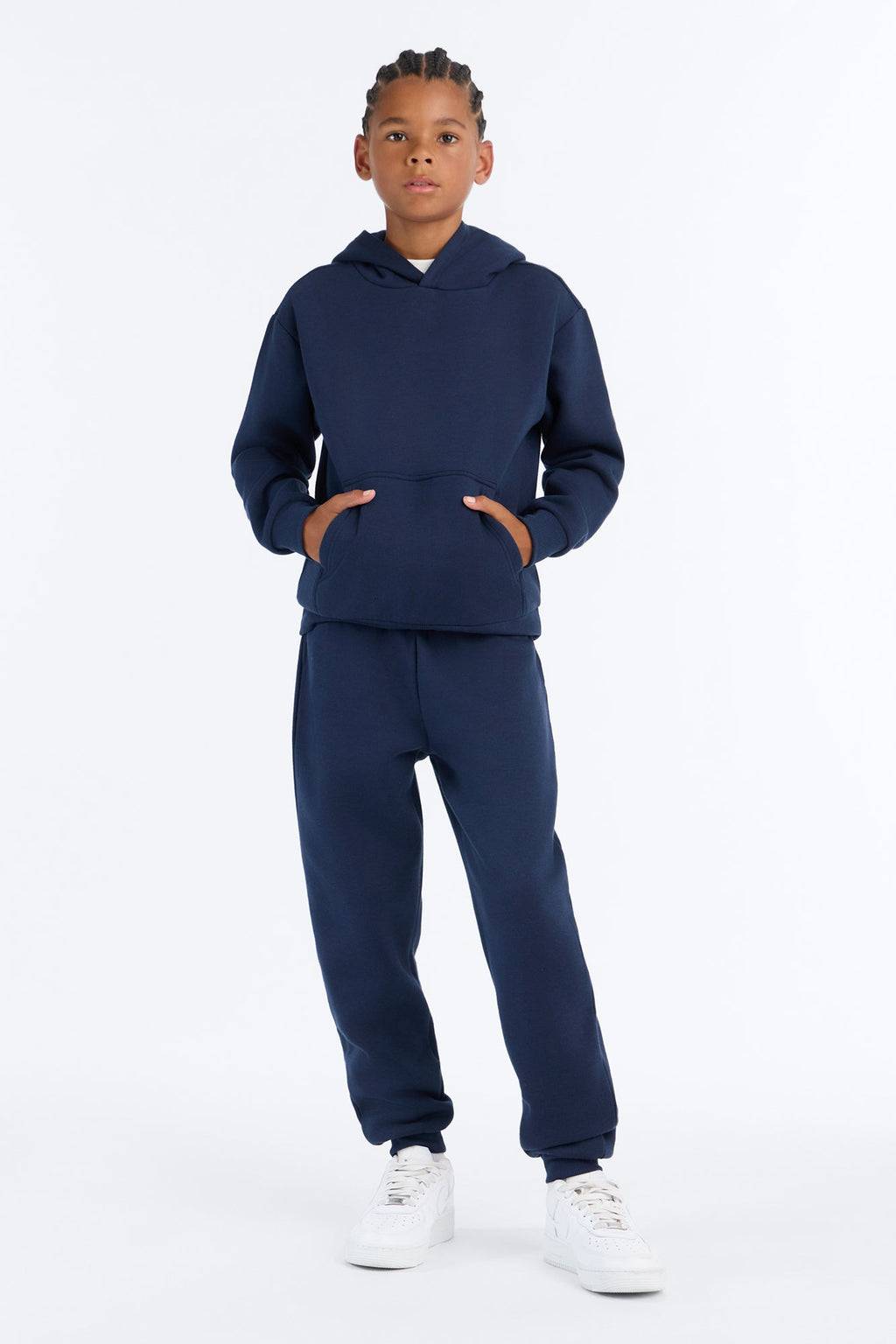 Mini Tyson Hoodie - Navy