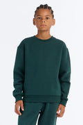 Mini Tyson Crew Neck Sweatshirt - Hunter Green