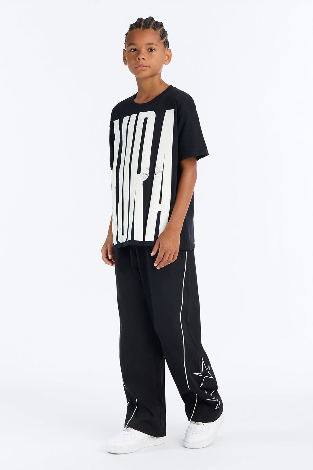 MIni Star Boi Baggy Pants - Black