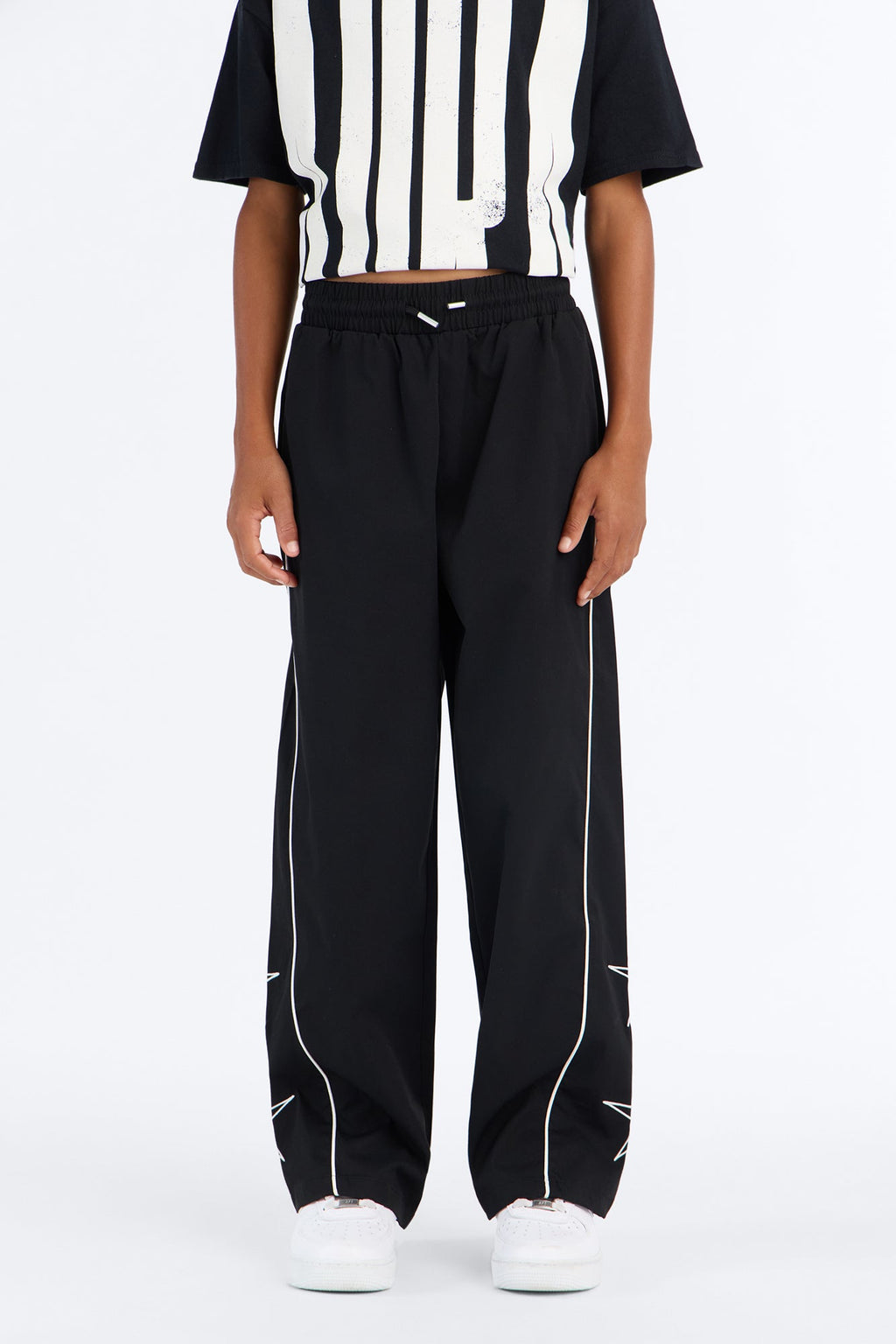 MIni Star Boi Baggy Pants - Black