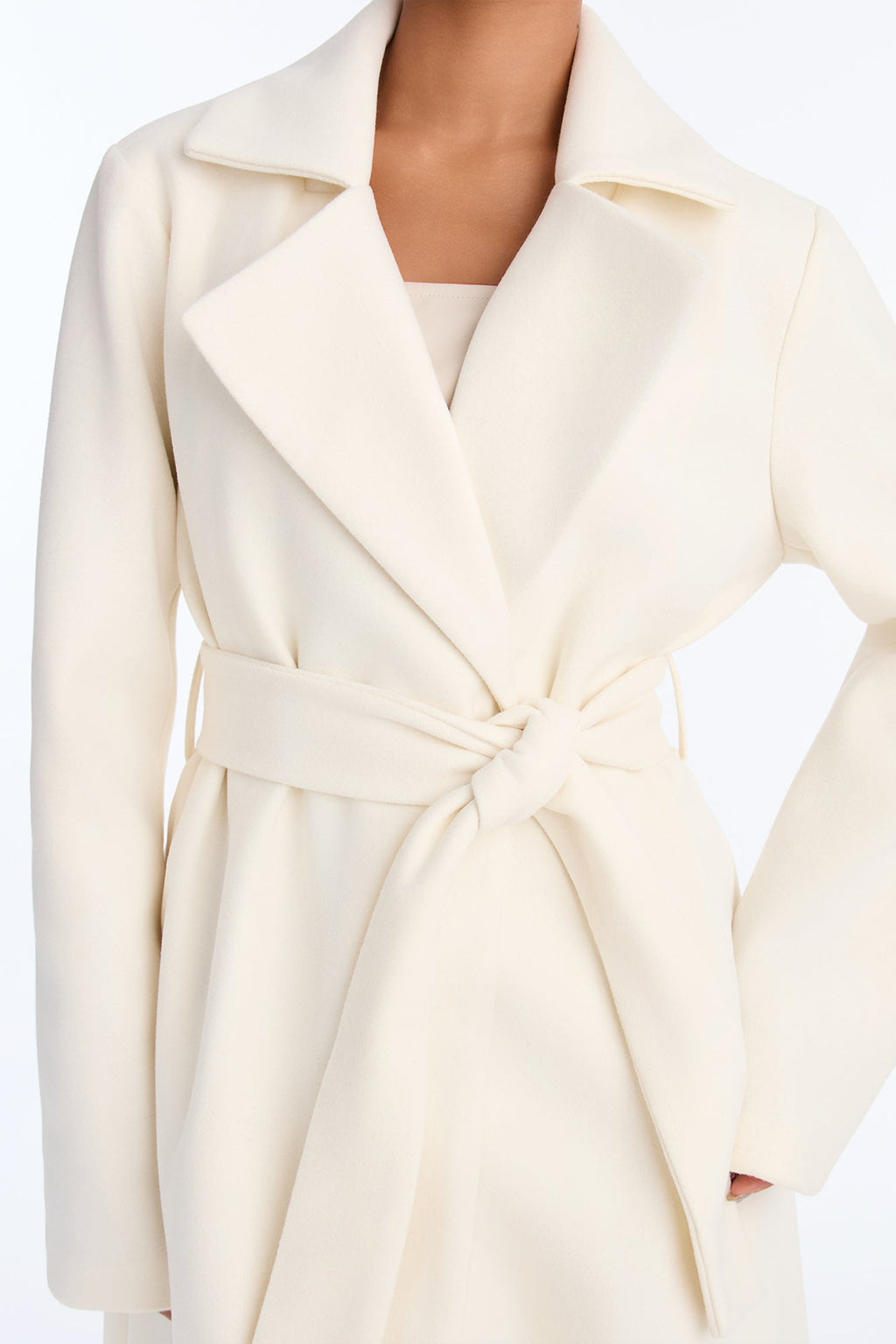 Soho Chic Coat - Ivory