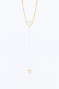 Falling For You Back Chain - Gold