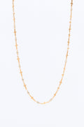 Straight From Heaven Lariat Necklace - Gold