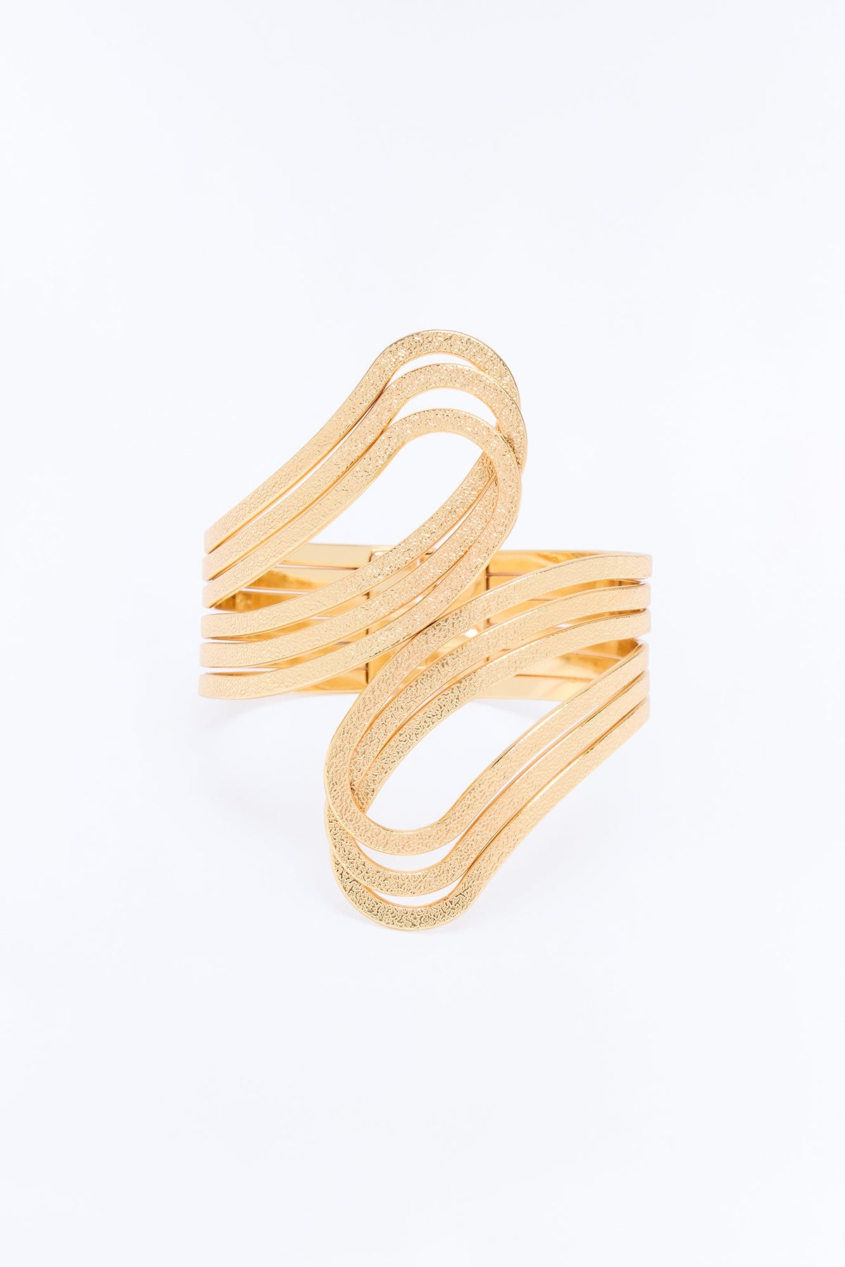 Solene Cuff Bracelet - Gold