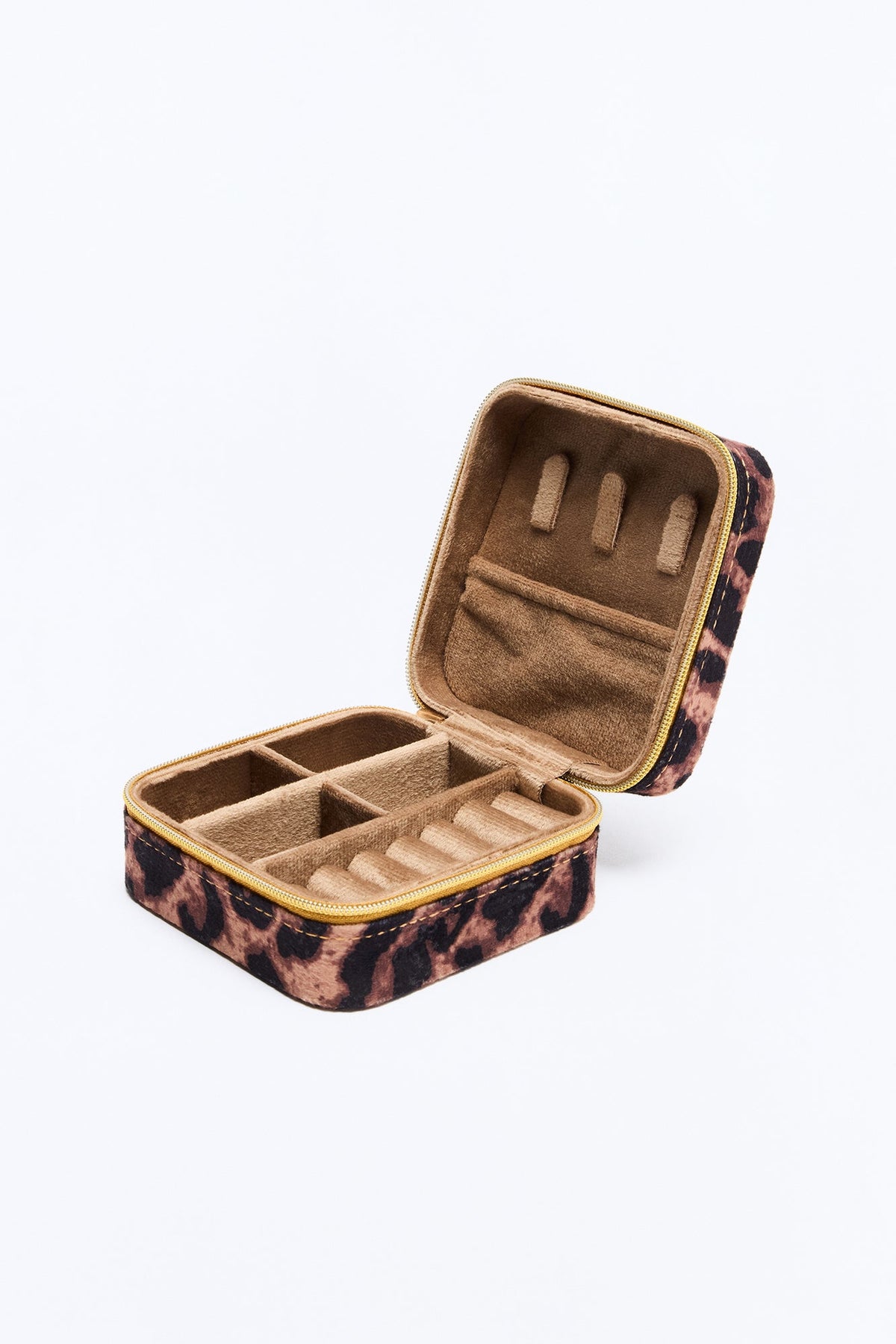 Hidden Treasures Jewelry Box - Leopard