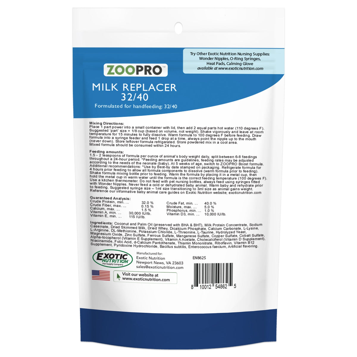 ZooPro Milk Replacer 32/40