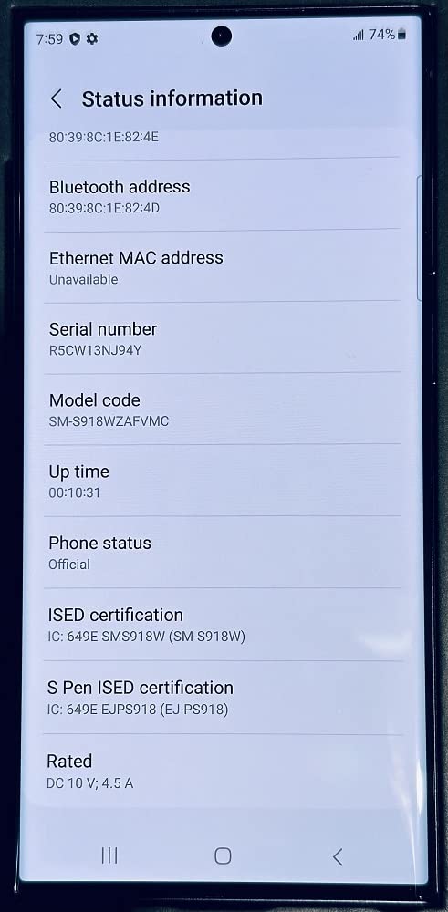 Unlocked Samsung Galaxy S23 Ultra 5G - 512GB - Cream - SM-S918UZEFXAA