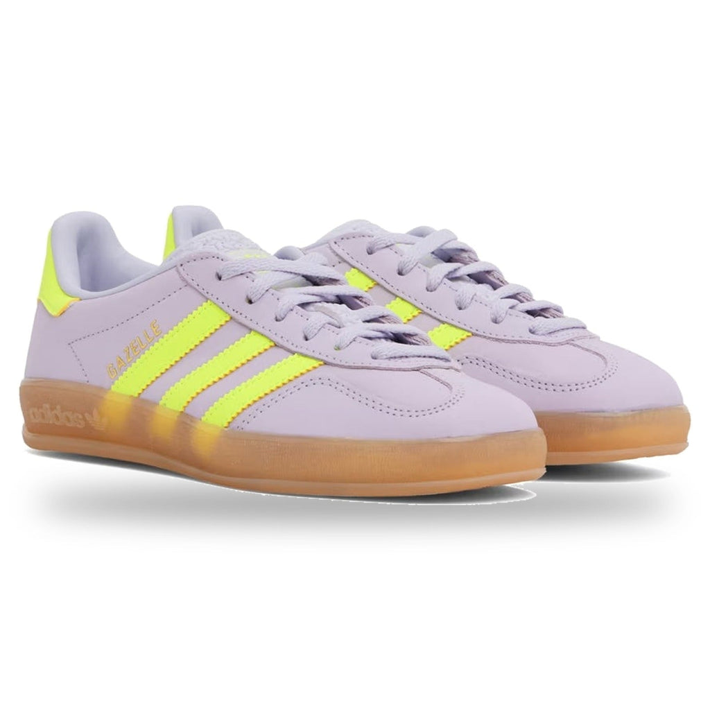 Adidas Gazelle Indoor Silver Dawn Solar Yellow (Women's)