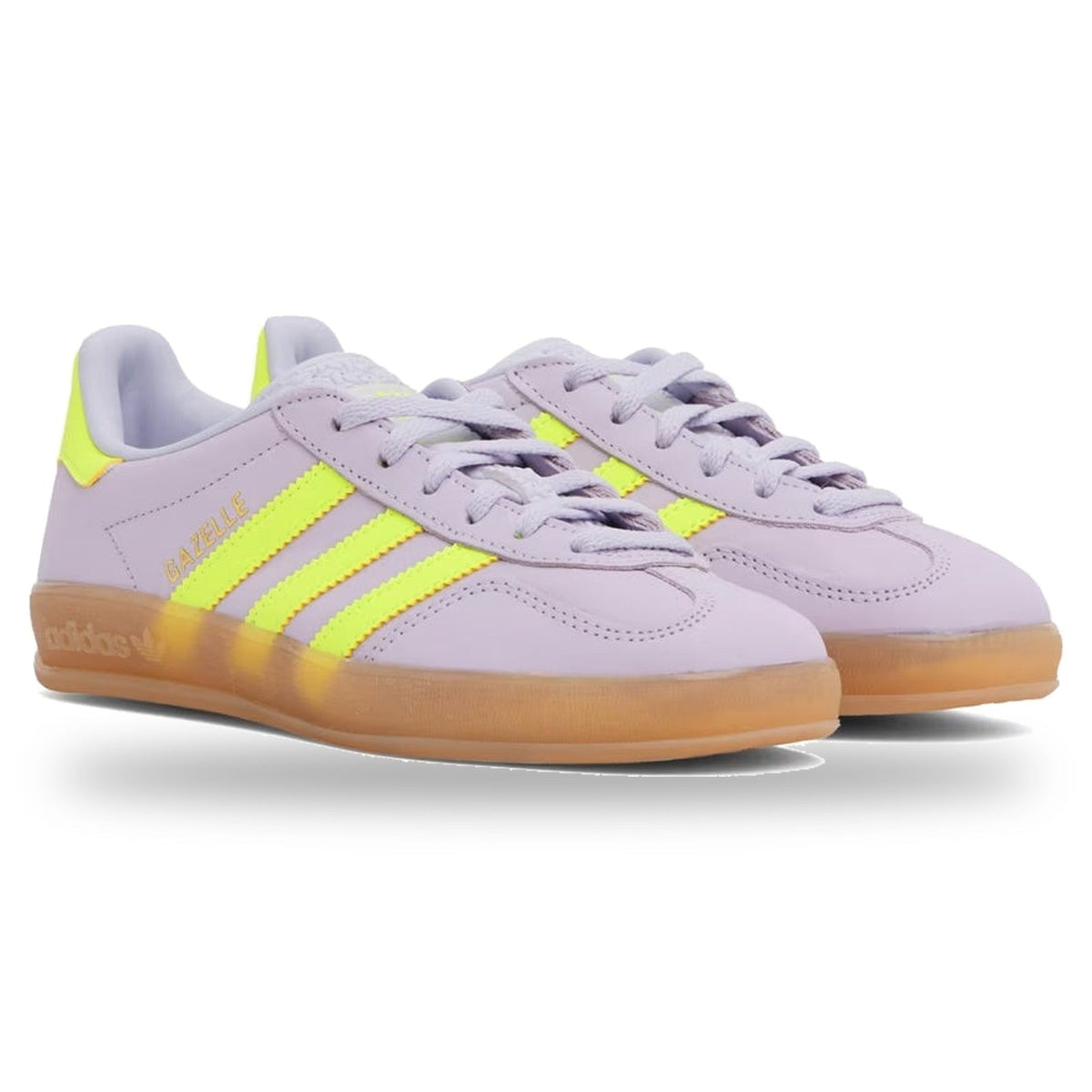 Adidas Gazelle Indoor Silver Dawn Solar Yellow (Women's)