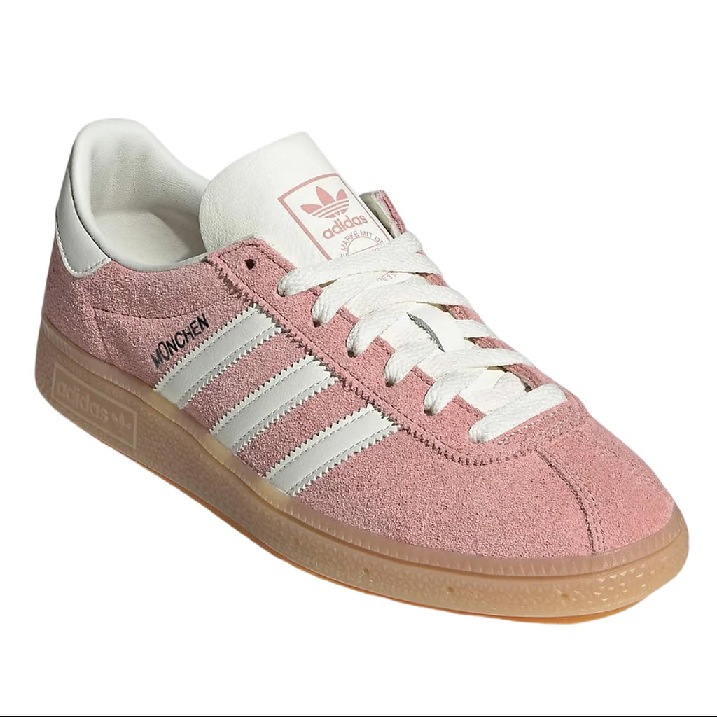 Adidas Muenchen Wonder Mauve Off White Silver Metallic Pink (Women's)