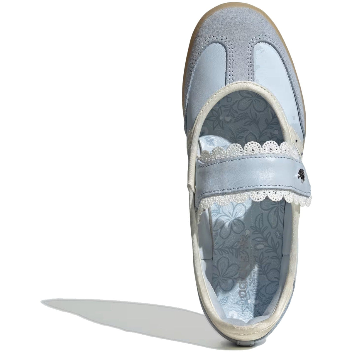 Adidas Samba Jane Crystal Sky Blue Ribbon (Women's)