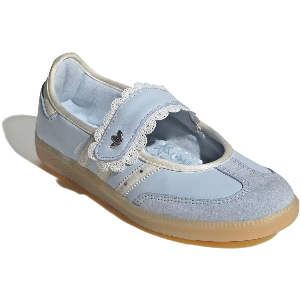Adidas Samba Jane Crystal Sky Blue Ribbon (Women's)