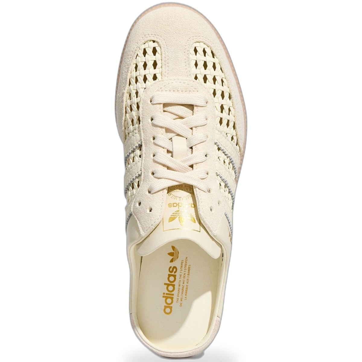 Adidas Samba Mule Woven Basketweave Cream White (Women's)