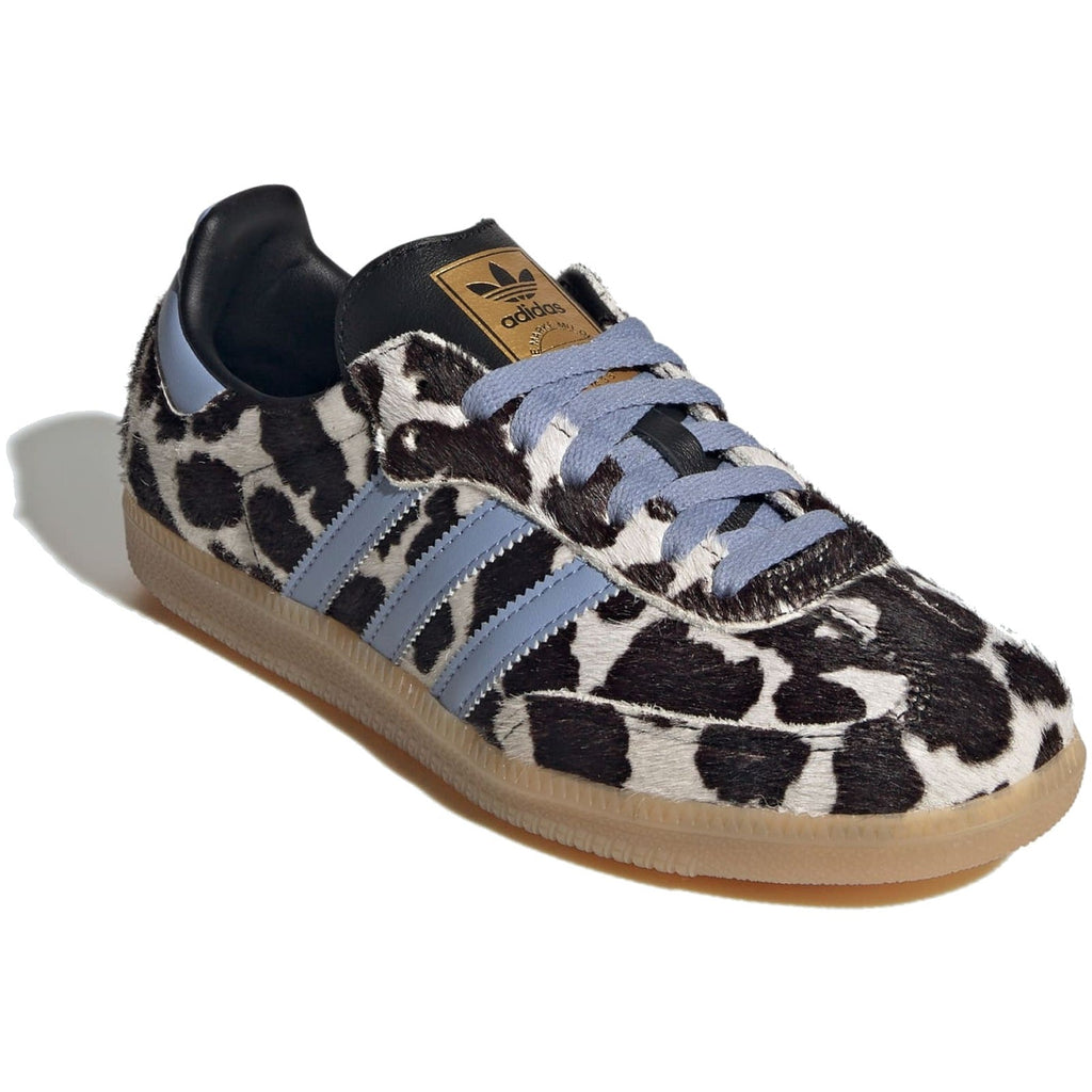 Adidas Samba OG Cow Print Chalk Blue (Women's)