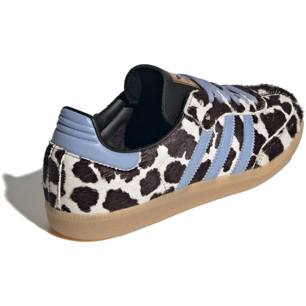 Adidas Samba OG Cow Print Chalk Blue (Women's)