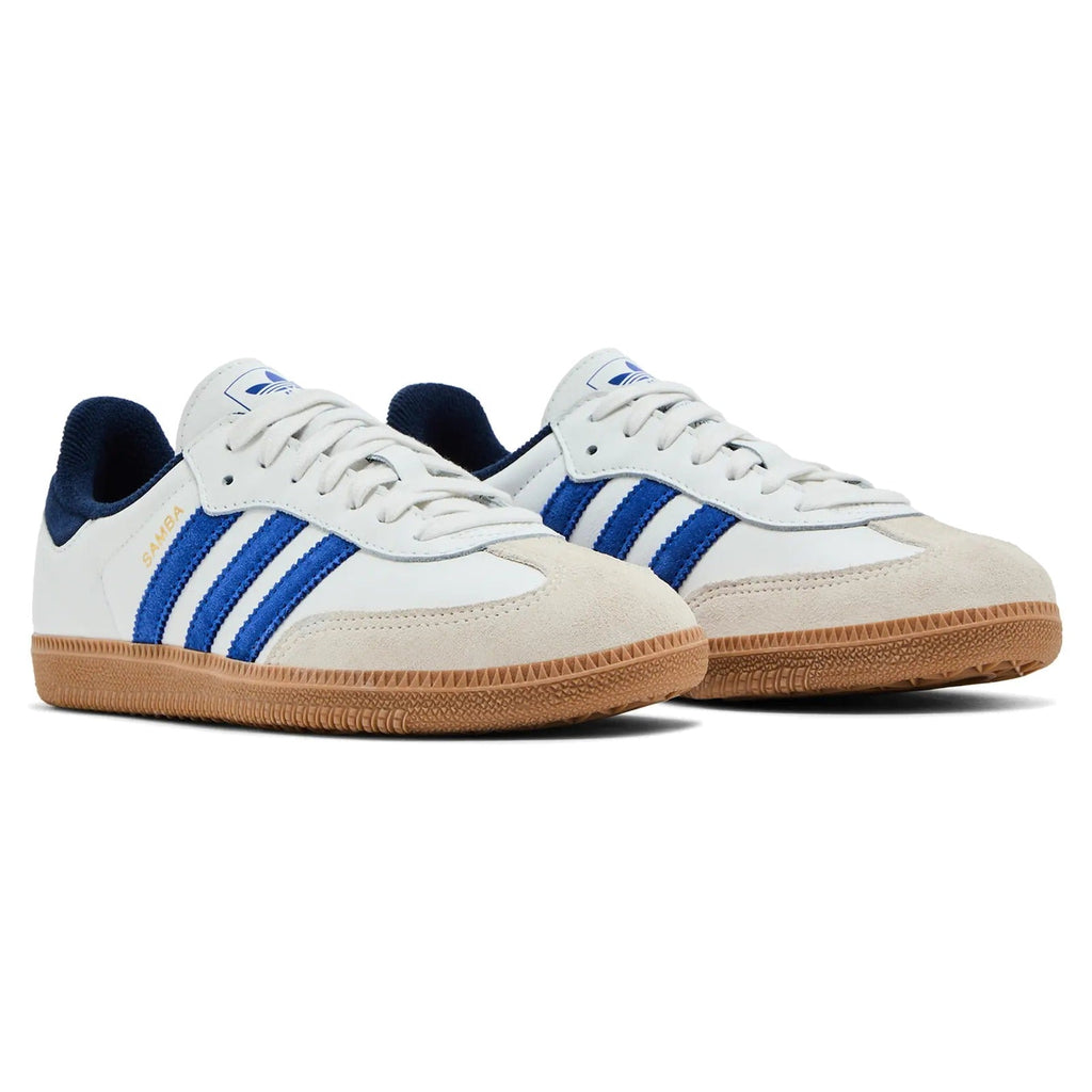 Adidas Samba OG White Royal Blue Night Indigo (Women's)