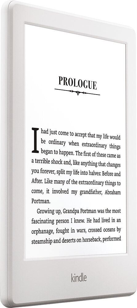 Amazon Kindle (8th Generation, 2016) Wi-Fi E-Reader 4GB Internal Storage, White -  B017JG41PC