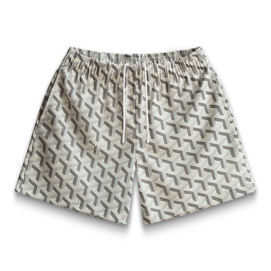 Bravest Studios Cream Paris Shorts