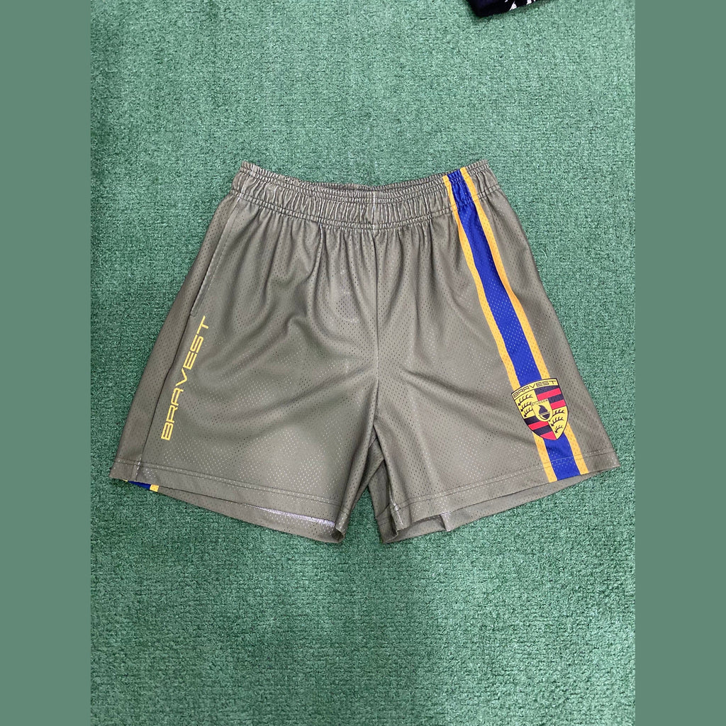 Bravest Studios Olive Racing Shorts
